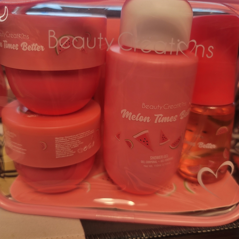 Beauty Creations Melon Times Better Pink Set